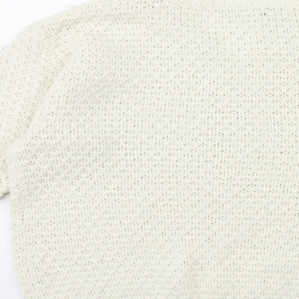 Candy Couture Womens Beige  Knit Pullover Jumper Size 16