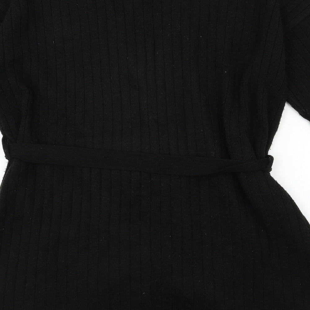 F&F Womens Black  Knit Cardigan Jumper Size 20