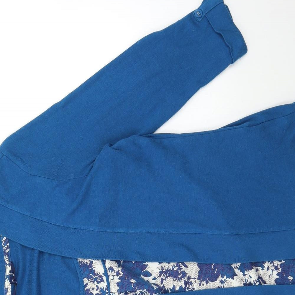 Maine Womens Blue   Cardigan Jumper Size 12