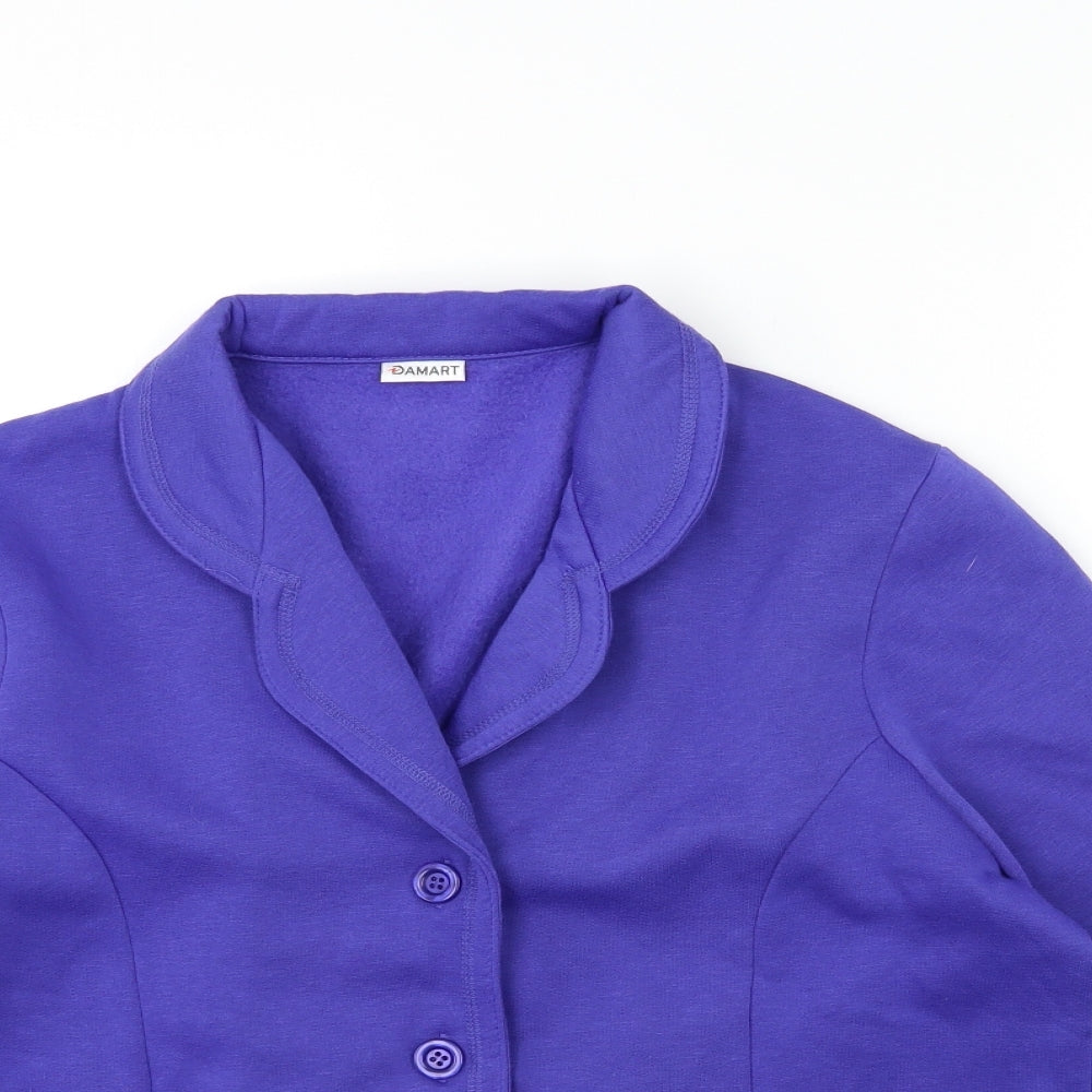 Damart Womens Blue   Jacket  Size 14