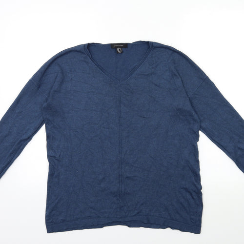Atmosphere Womens Blue  Knit Pullover Jumper Size 14