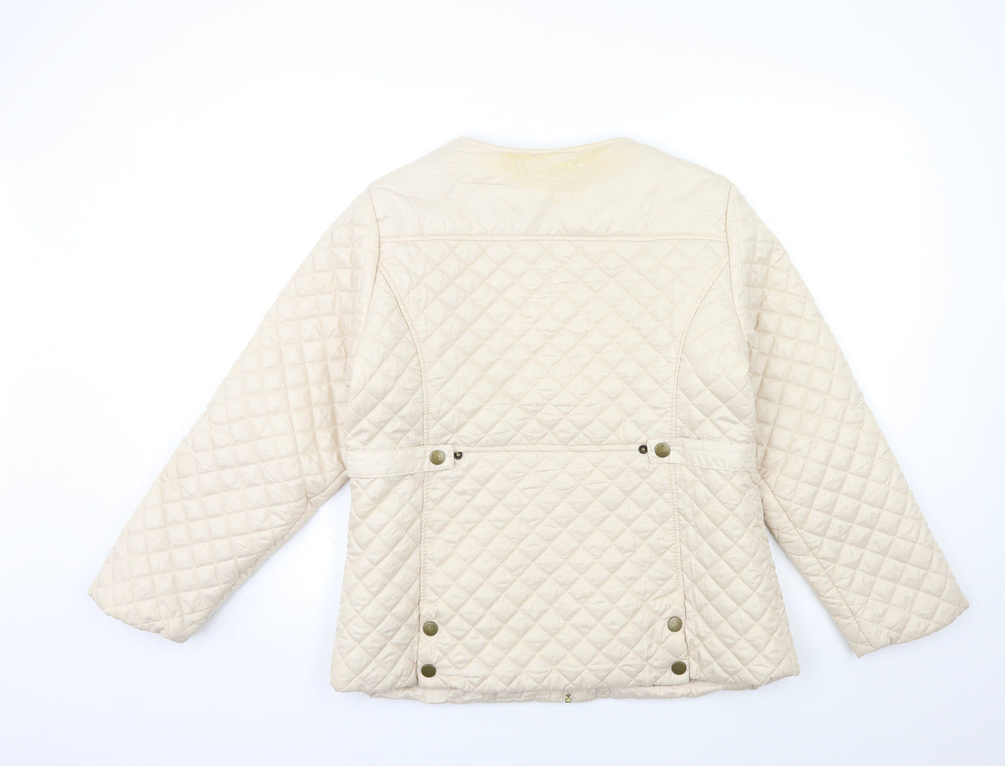 Gabriella Vicenza Womens Beige   Jacket  Size 14