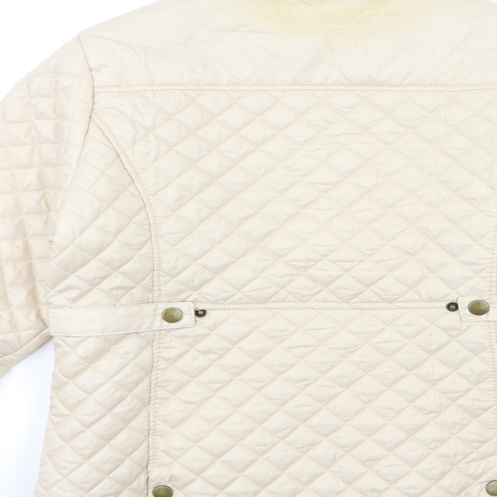 Gabriella Vicenza Womens Beige   Jacket  Size 14