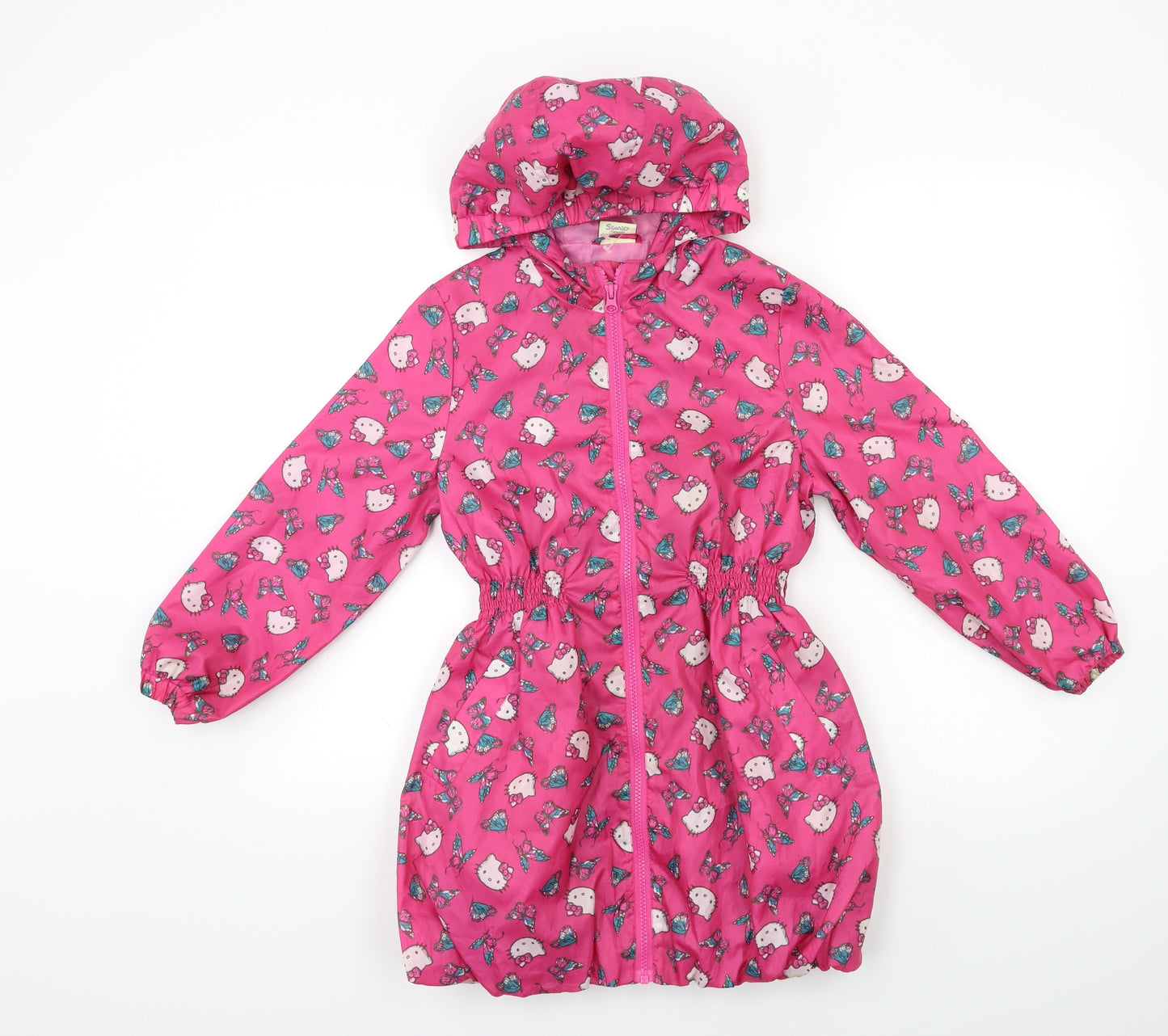 TU Girls Pink   Rain Coat Coat Size 7-8 Years