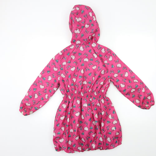 TU Girls Pink   Rain Coat Coat Size 7-8 Years