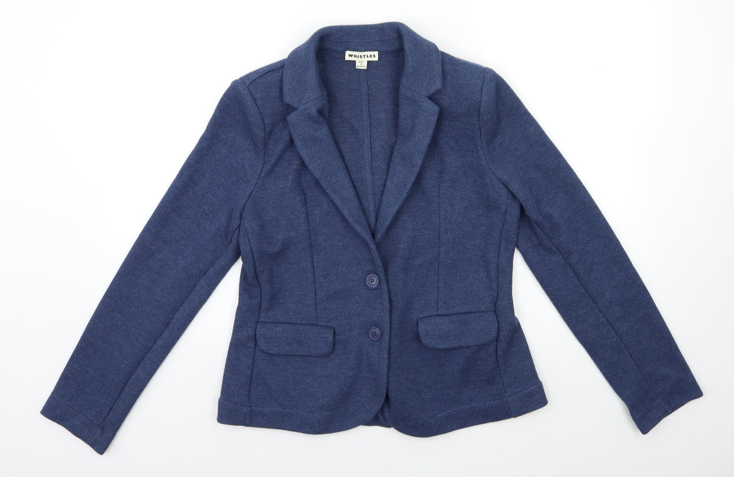 Whistles Womens Blue   Jacket Blazer Size 10