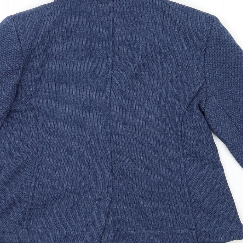 Whistles Womens Blue   Jacket Blazer Size 10