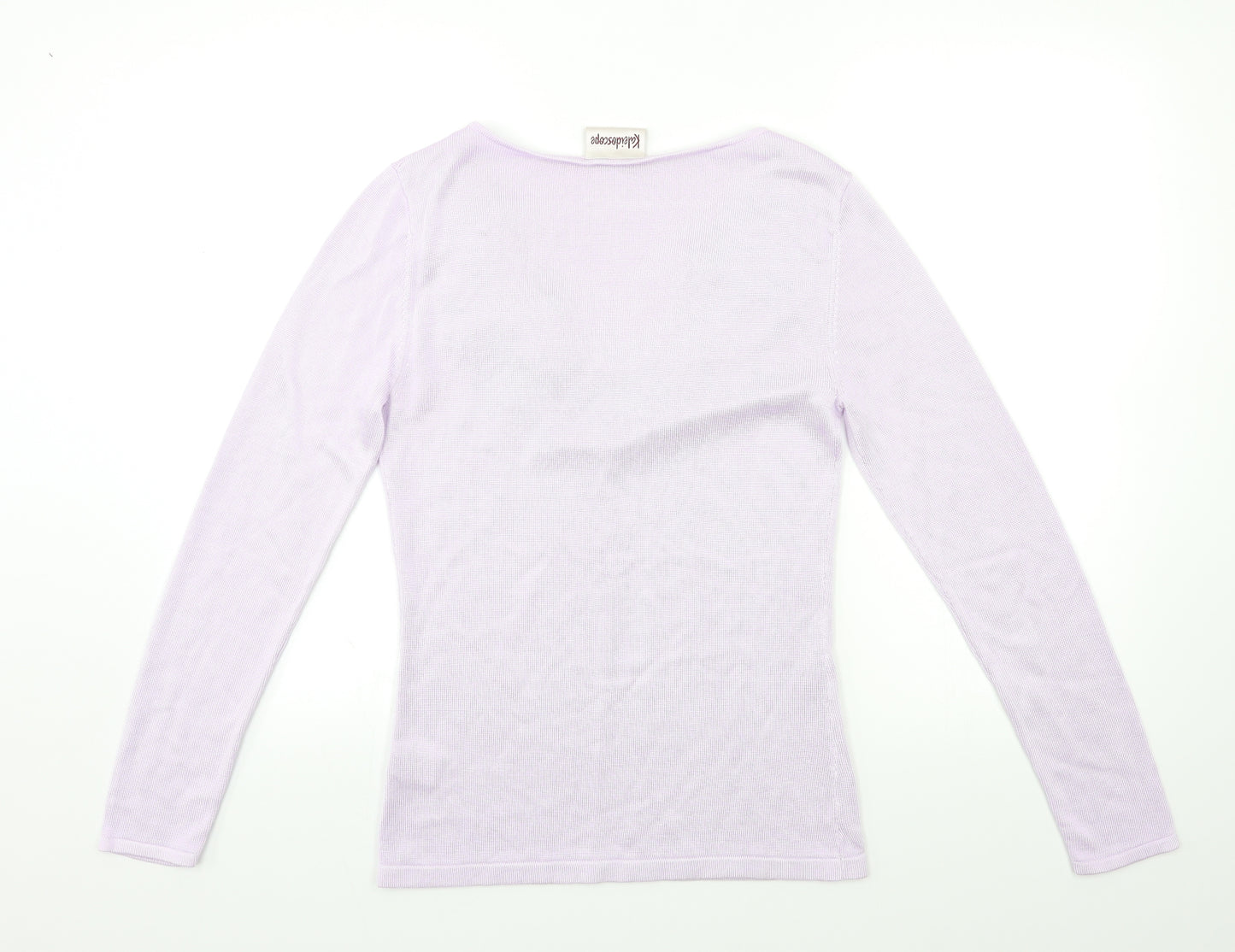 Kaleidoscope Womens Purple  Knit Pullover Jumper Size 10