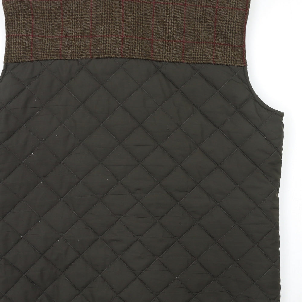 Harvey & jones Mens Green   Gilet Jacket Size XL