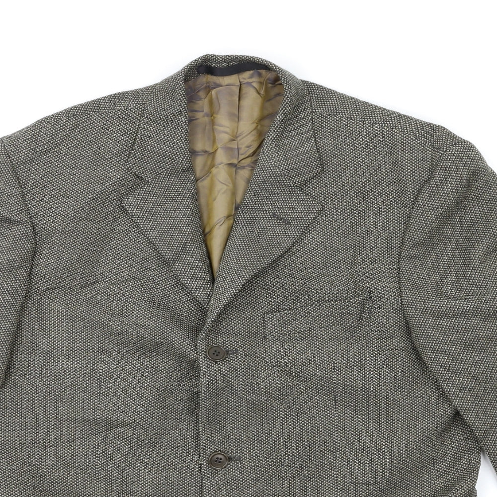 Marks and Spencer Mens Grey   Jacket Suit Jacket Size 38