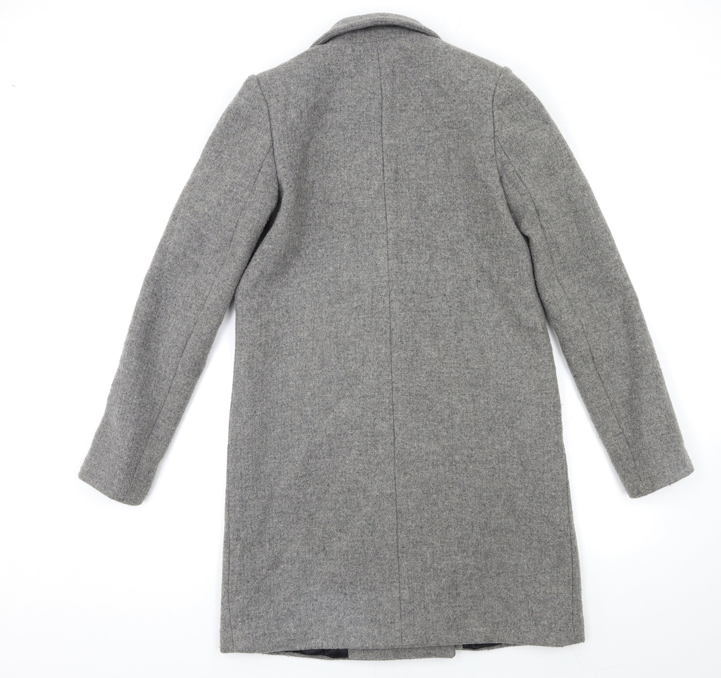 Zara Womens Grey   Trench Coat Coat Size XS