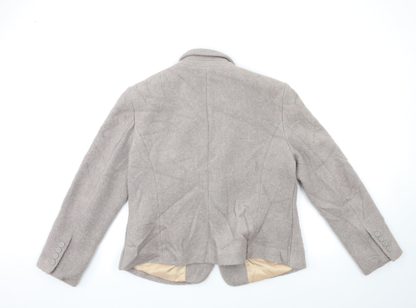 NEXT Womens Grey   Overcoat Coat Size 18