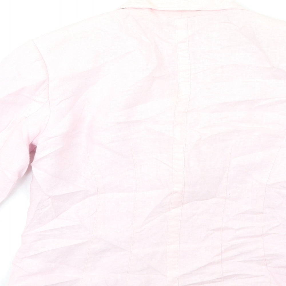 Per Una Womens Pink   Jacket Blazer Size 12