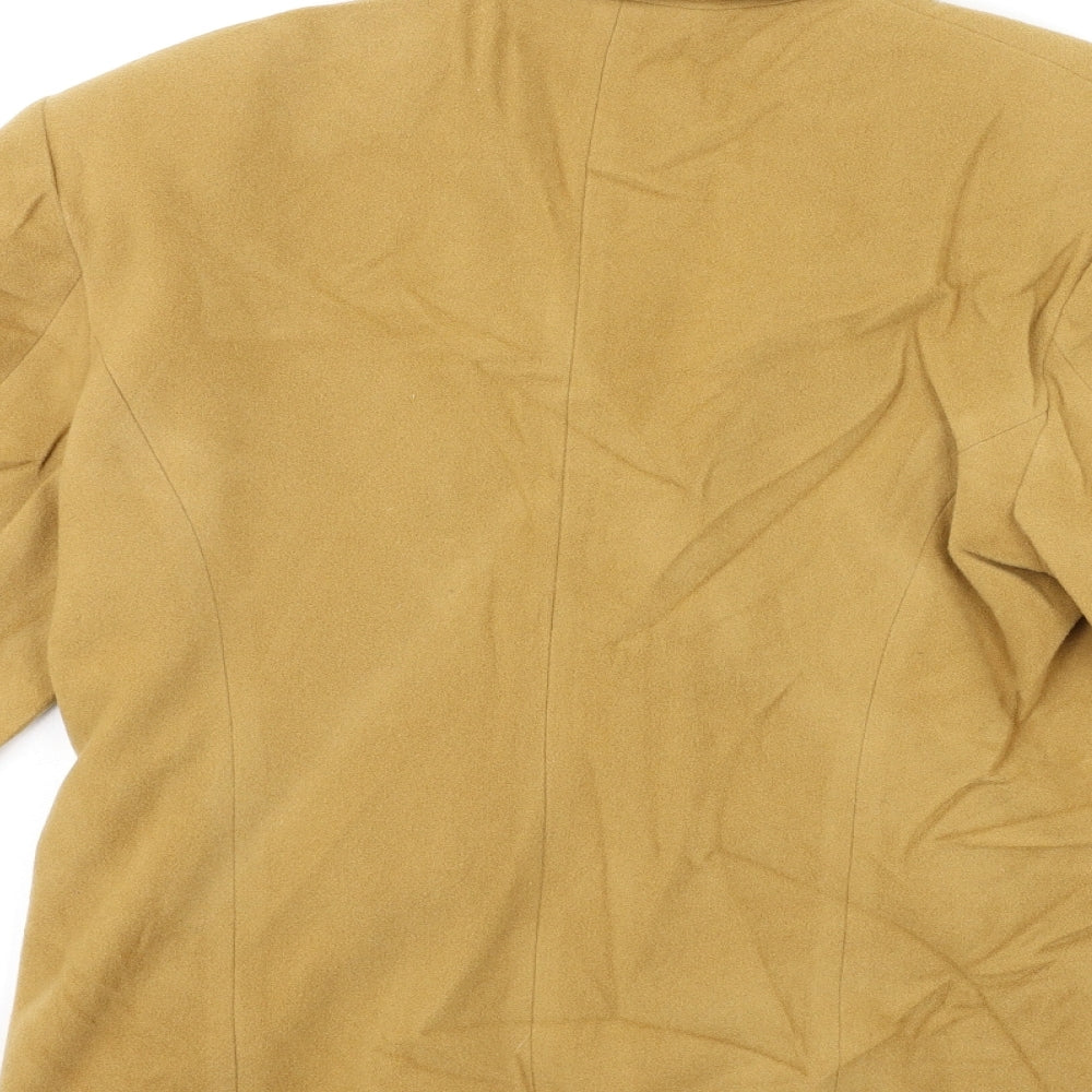 Jackpot Womens Beige   Biker Coat Size L