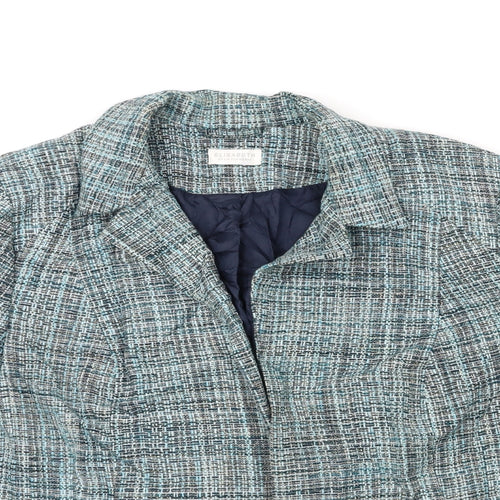 Liz Claiborne Womens Blue   Jacket Coat Size L