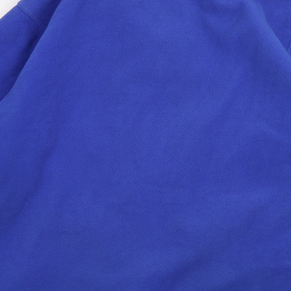 Uneek Mens Blue  Fleece Jacket  Size L