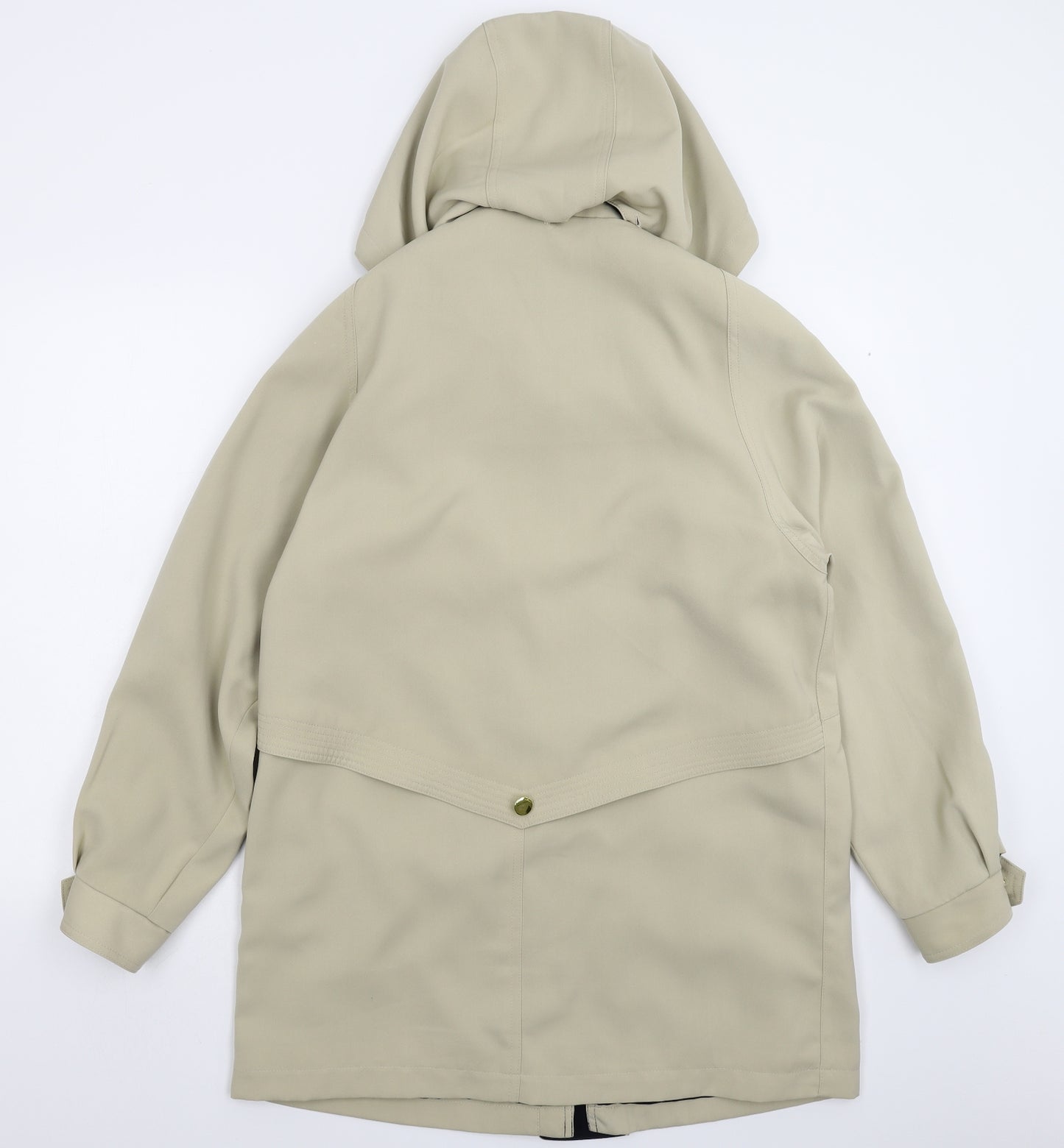 David Barry Womens Beige   Jacket Coat Size 12