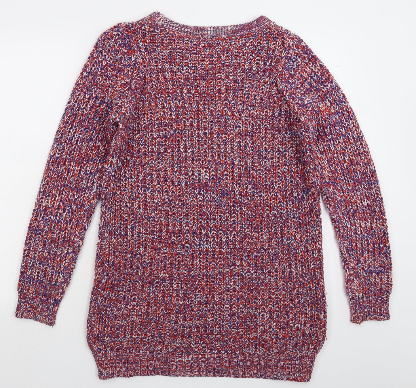 Brave Soul Womens Red  Knit Pullover Jumper Size 12
