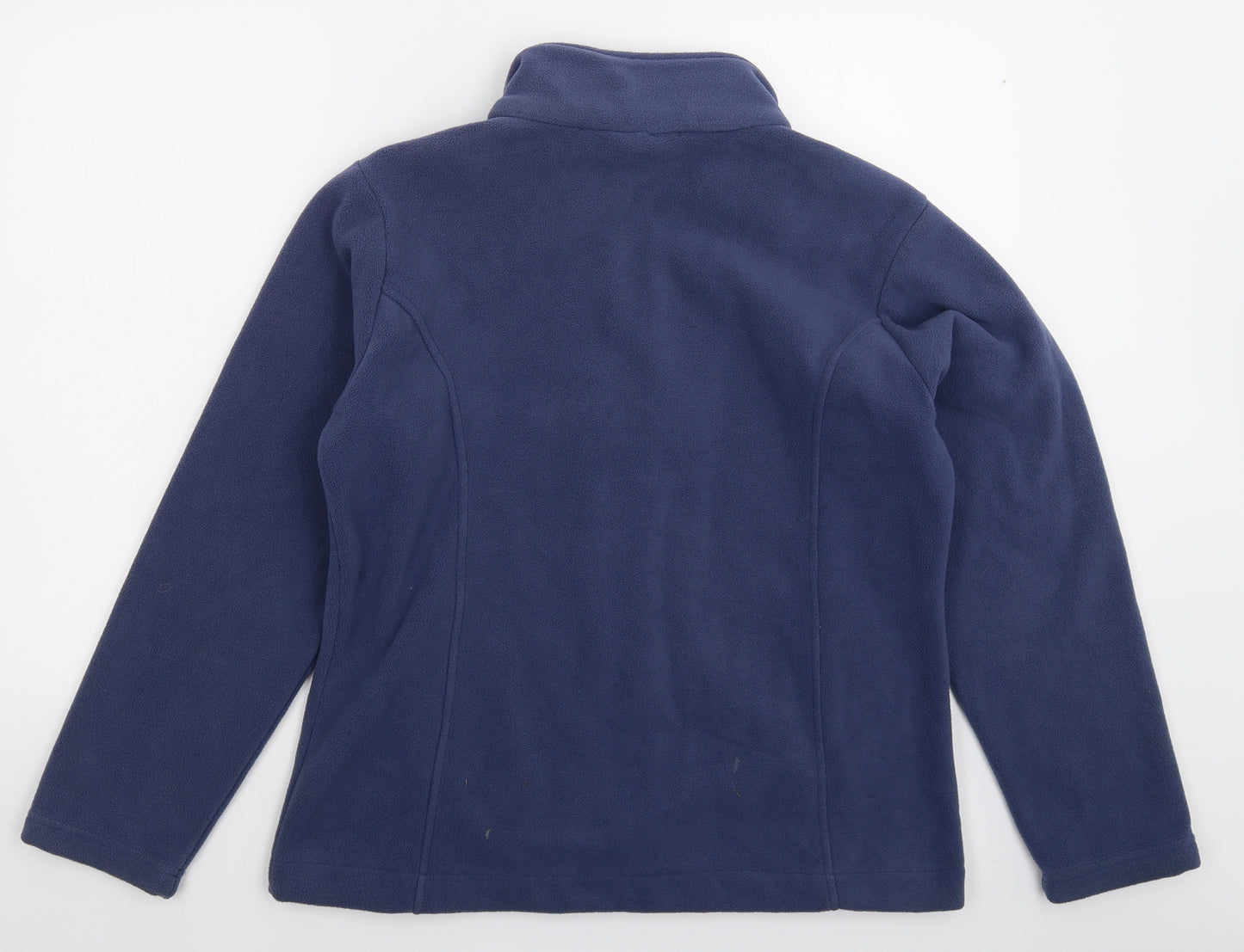 Planet New Zealand Womens Blue  Fleece Jacket  Size M