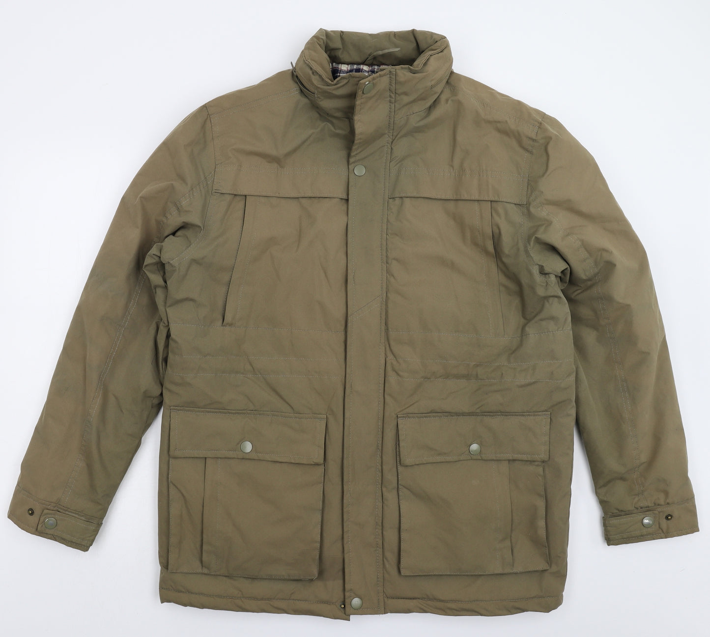 Hudson Harbour Mens Beige   Jacket Coat Size XL