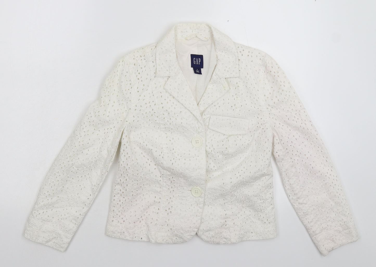 Gap Womens White   Jacket Blazer Size S