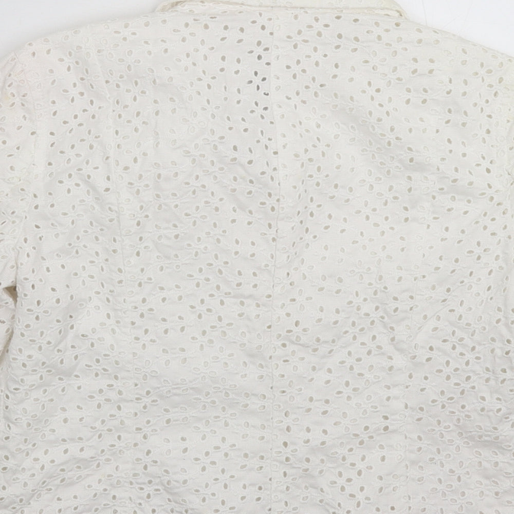 Gap Womens White   Jacket Blazer Size S