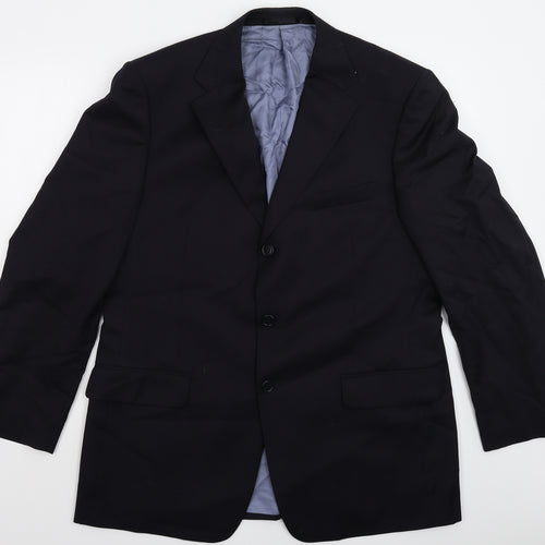 Reda Mens Blue   Jacket Suit Jacket Size 42