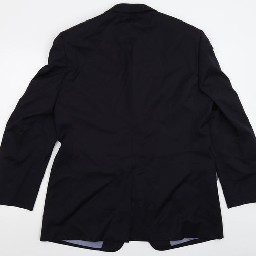 Reda Mens Blue   Jacket Suit Jacket Size 42