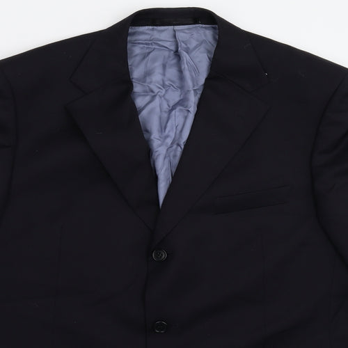 Reda Mens Blue   Jacket Suit Jacket Size 42