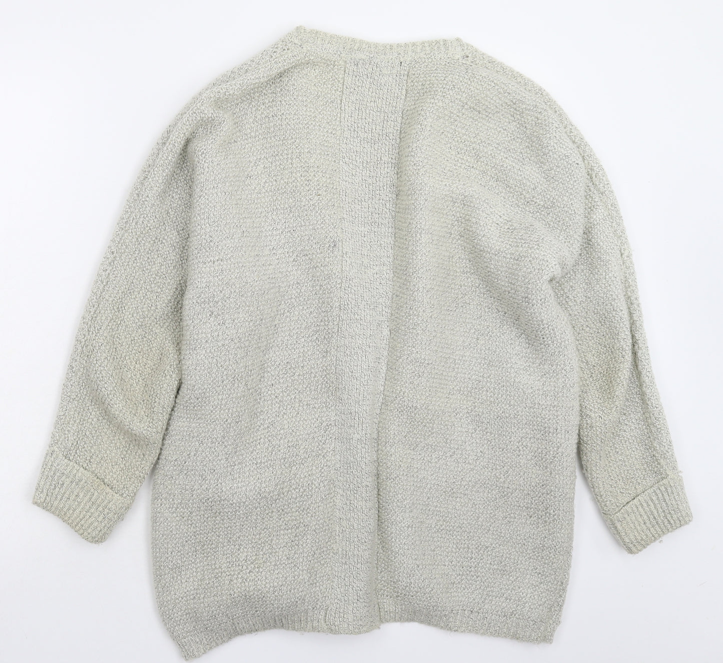 Atmosphere Womens Grey  Knit Cardigan Jumper Size 10  - Oversized