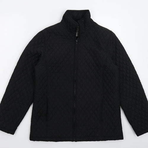 Pure & Natural Womens Black   Jacket  Size S