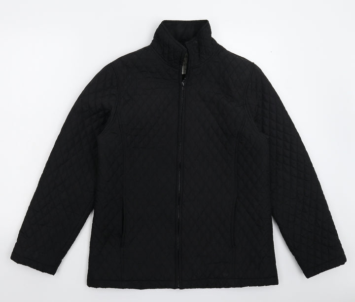 Pure & Natural Womens Black   Jacket  Size S