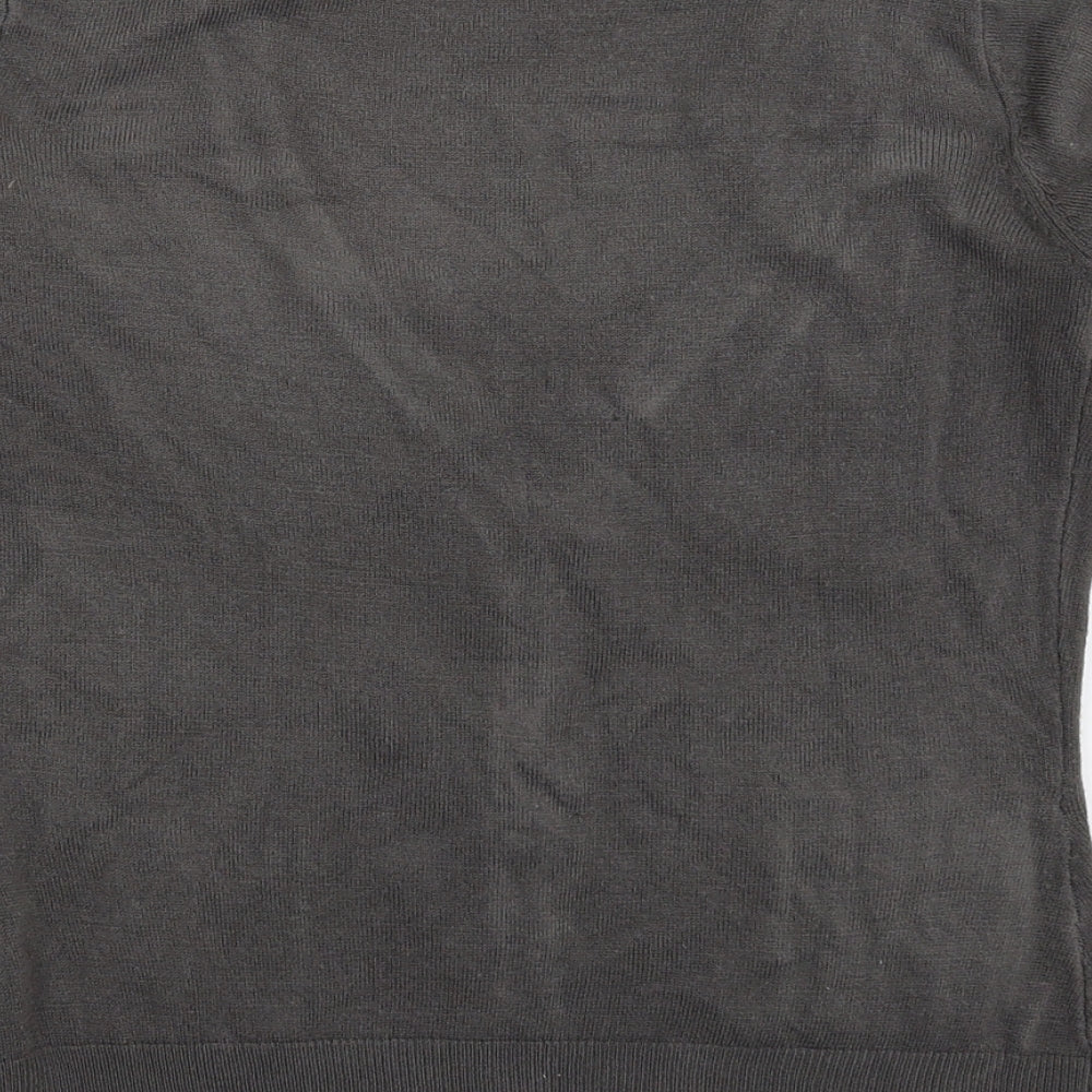 Atmosphere Womens Grey  Knit Cardigan Jumper Size 10