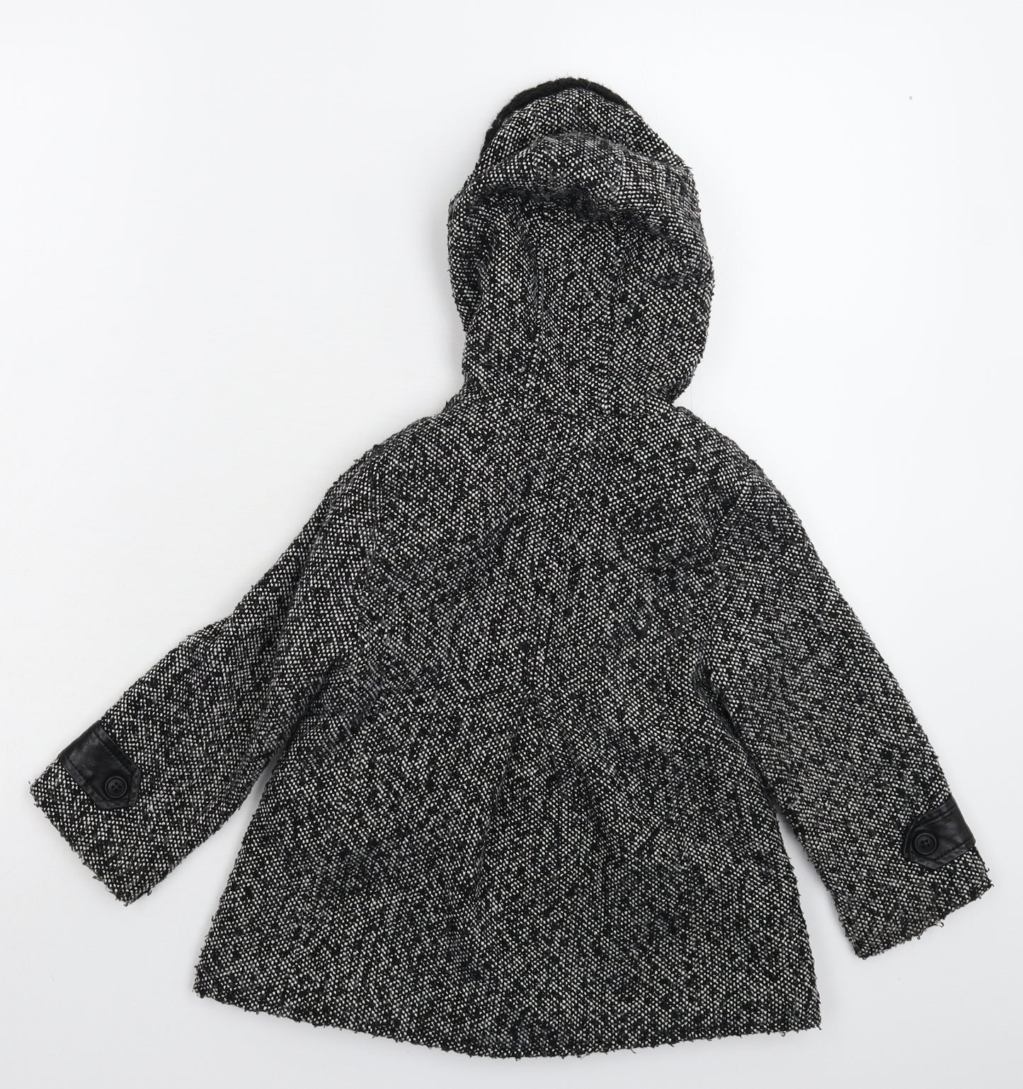 F&F Girls Grey   Jacket Coat Size 3-4 Years