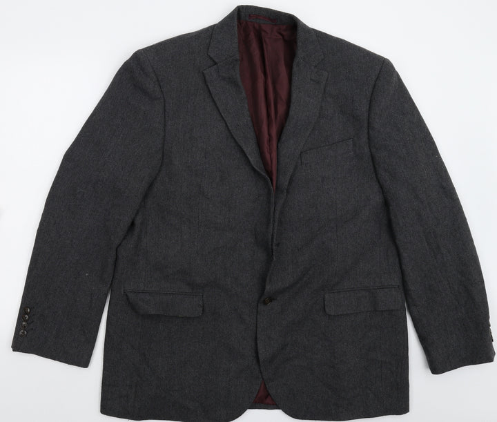 Greenwoods Mens Grey   Jacket Suit Jacket Size 46