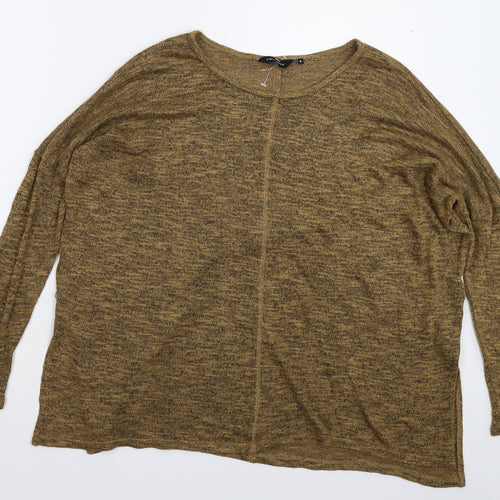 NEXT Womens Beige  Knit Pullover Jumper Size 8  - Oversized
