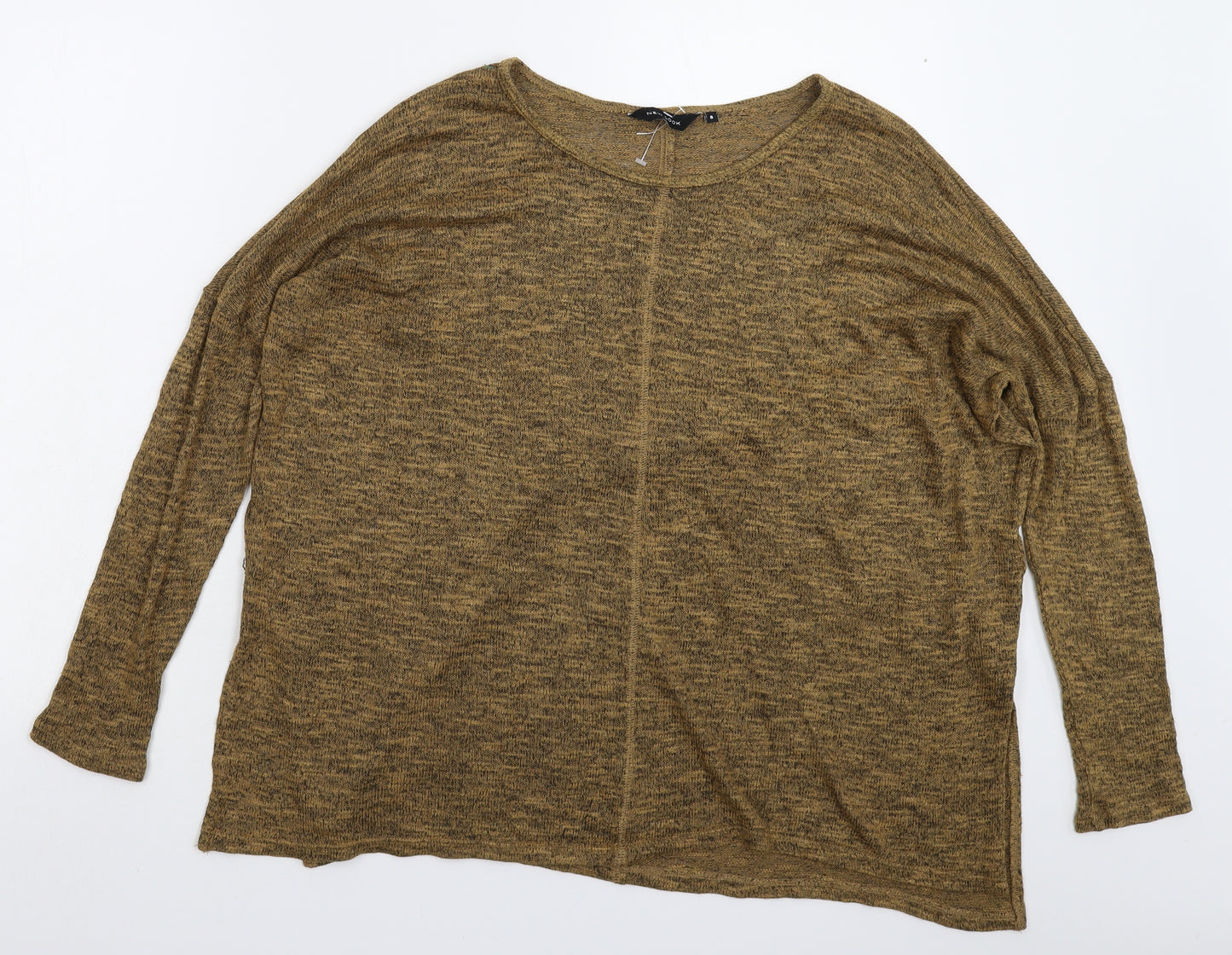 NEXT Womens Beige  Knit Pullover Jumper Size 8  - Oversized