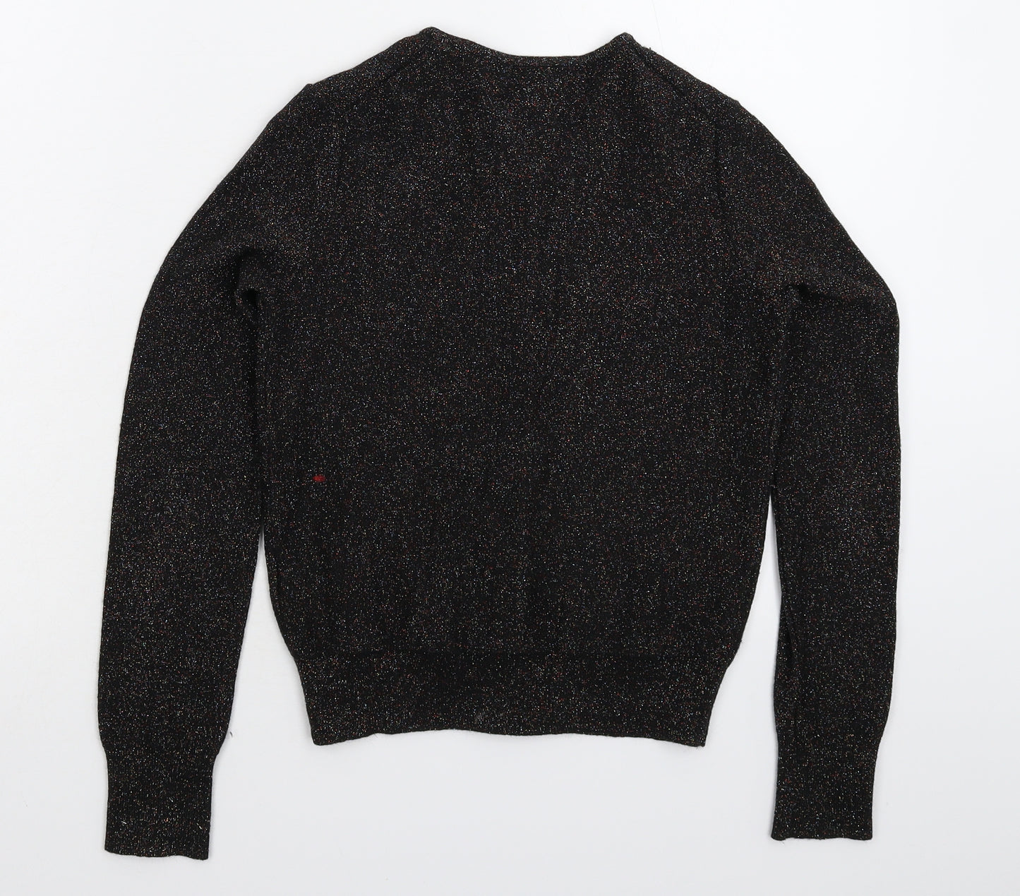 Hobbs Womens Black  Knit Cardigan Jumper Size XS