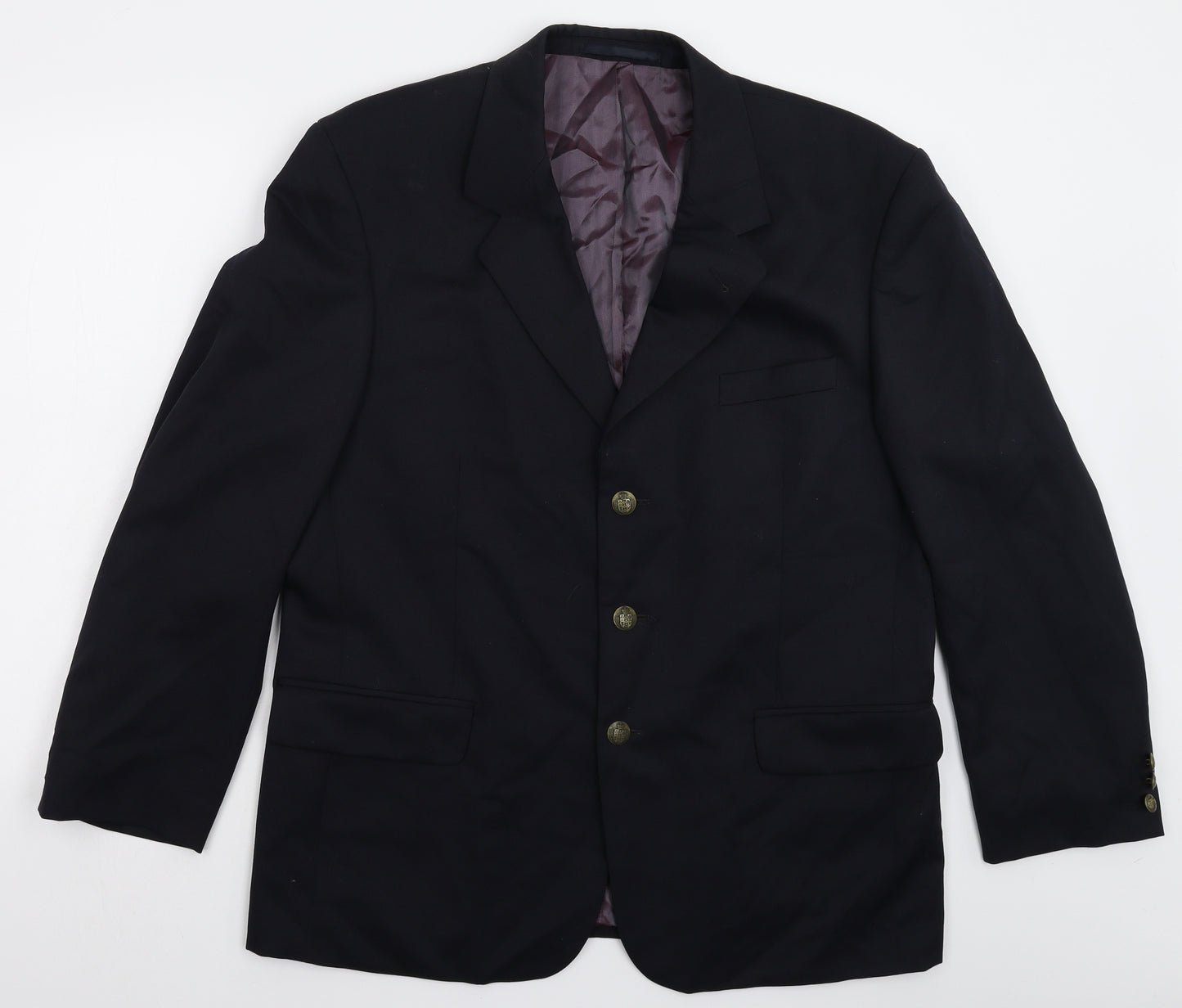 Moorcroft Mens Blue   Jacket Suit Jacket Size 42