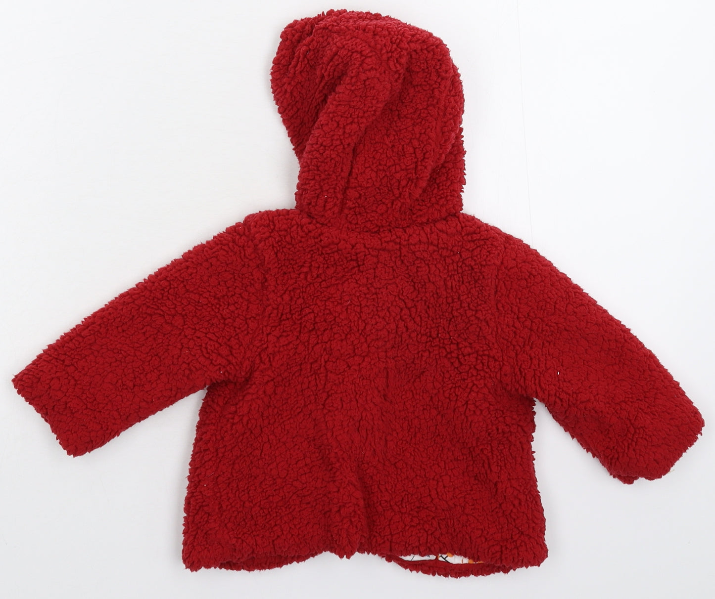 Nutmeg Girls Red  Fleece Jacket  Size 6-9 Months