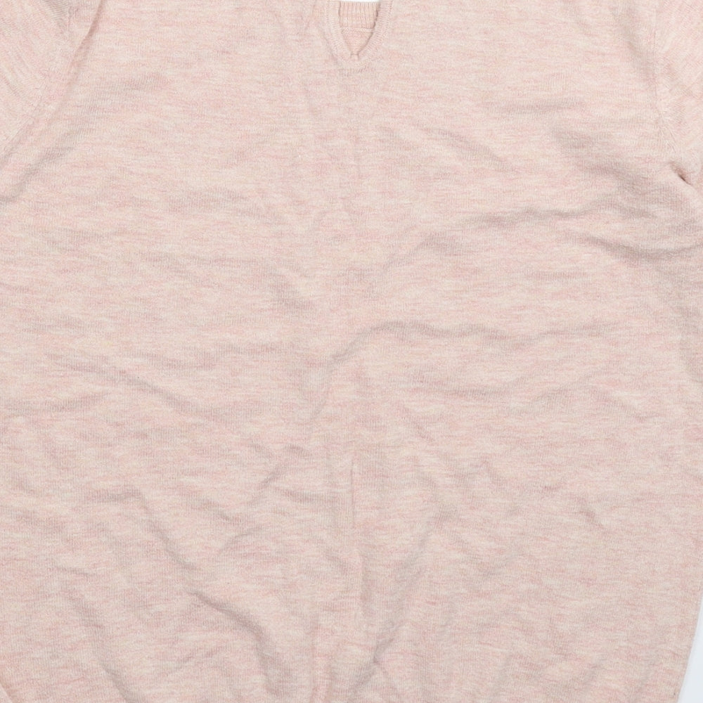 NEXT Womens Pink  Knit Pullover Jumper Size 12