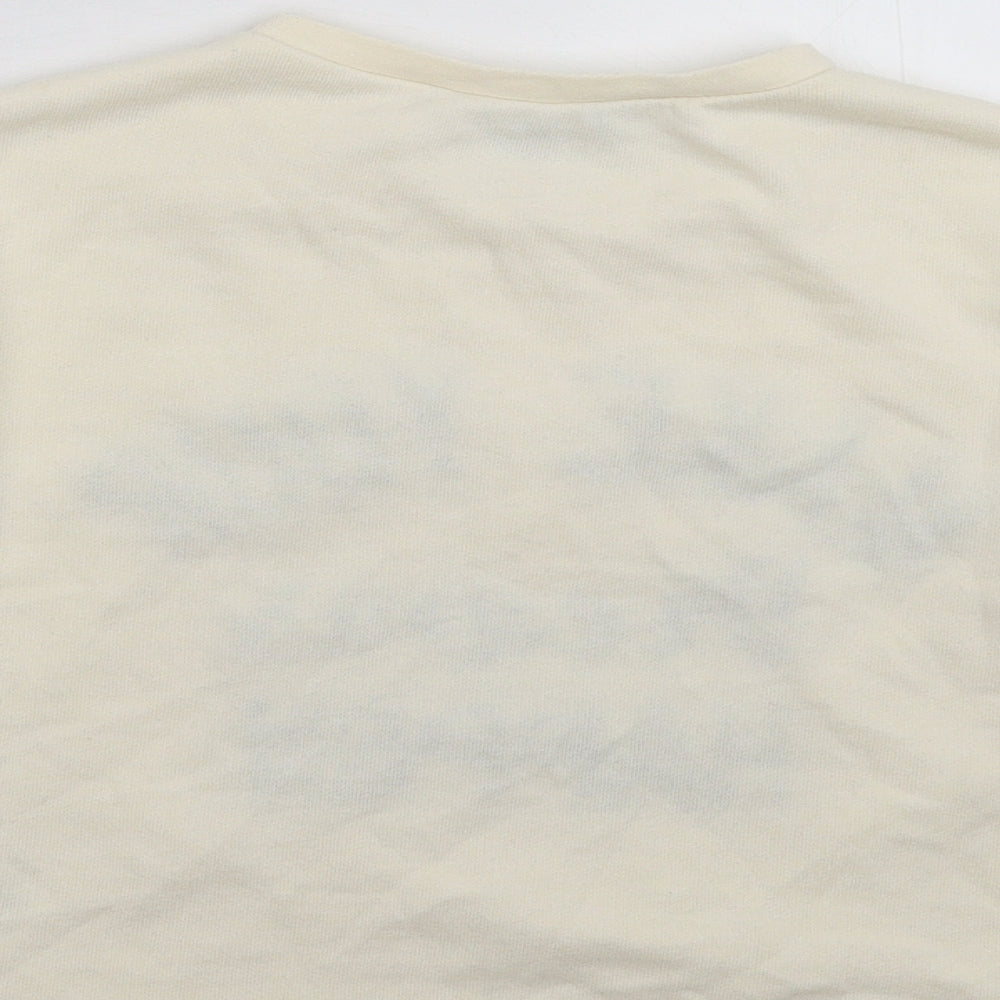 New Look Girls White   Pullover Sweatshirt Size 9 Years