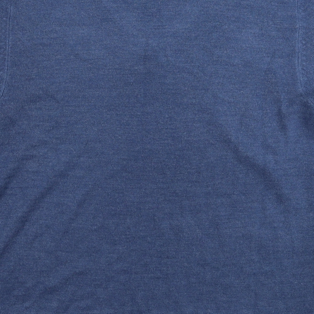 Marks and Spencer Mens Blue  Knit Pullover Jumper Size M