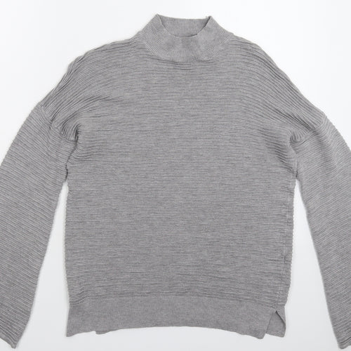 F&F Womens Grey  Knit Pullover Jumper Size 12