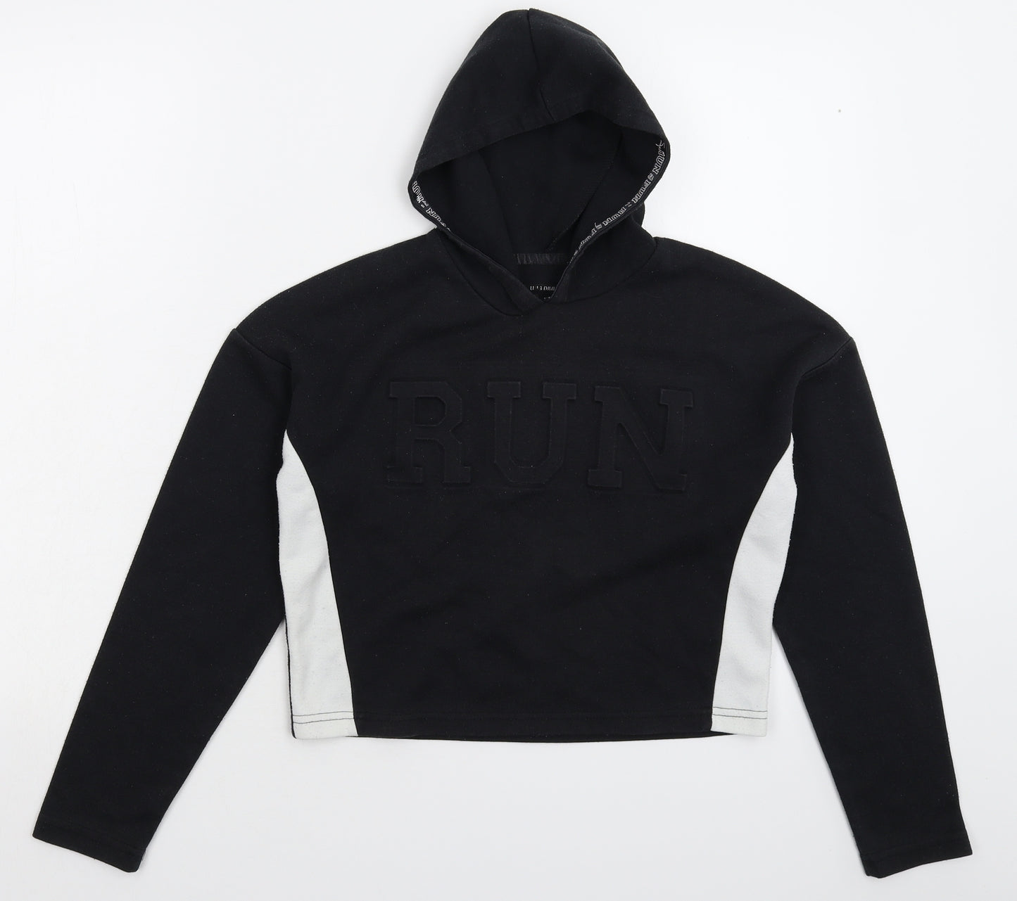 Young Dimension Girls Black   Pullover Hoodie Size 11-12 Years
