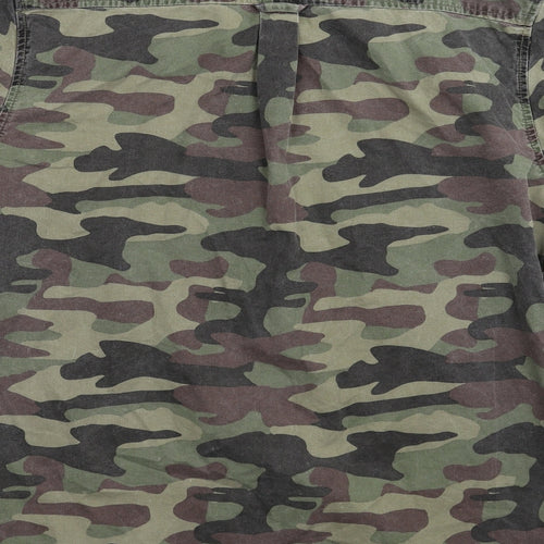 Topman Mens Multicoloured Camouflage  Jacket  Size L  - Overshirt