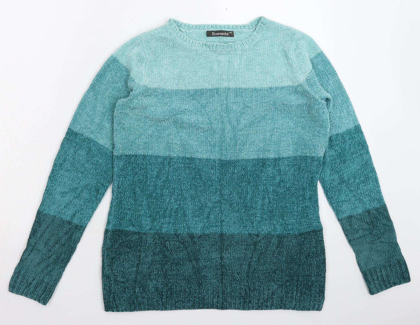 Bonmarché Womens Multicoloured  Knit Pullover Jumper Size XS