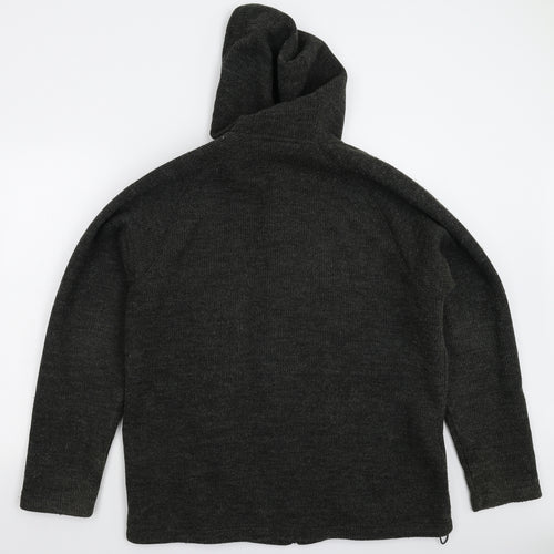 Mountain Warehouse Mens Grey  Fleece Jacket Coatigan Size L