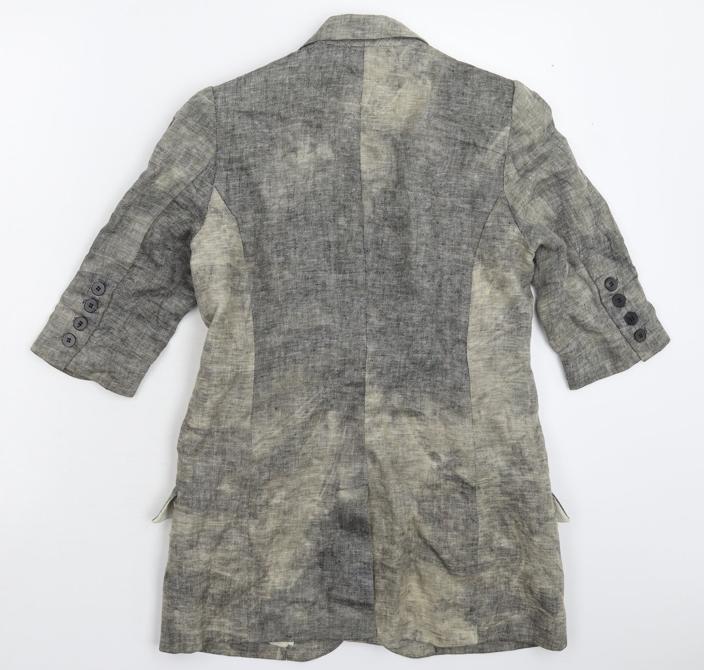 elizabeth and james Womens Grey   Jacket Suit Jacket Size S