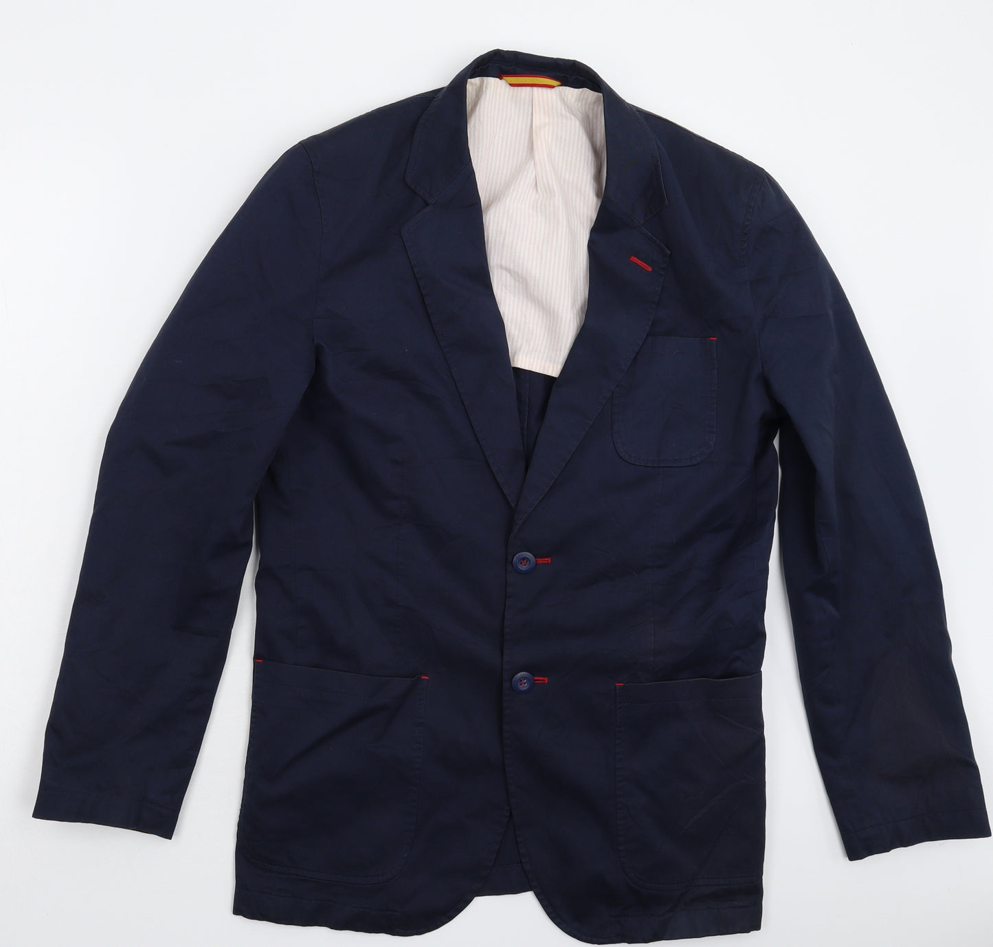 Spagnolo Mens Beige   Jacket Blazer Size S